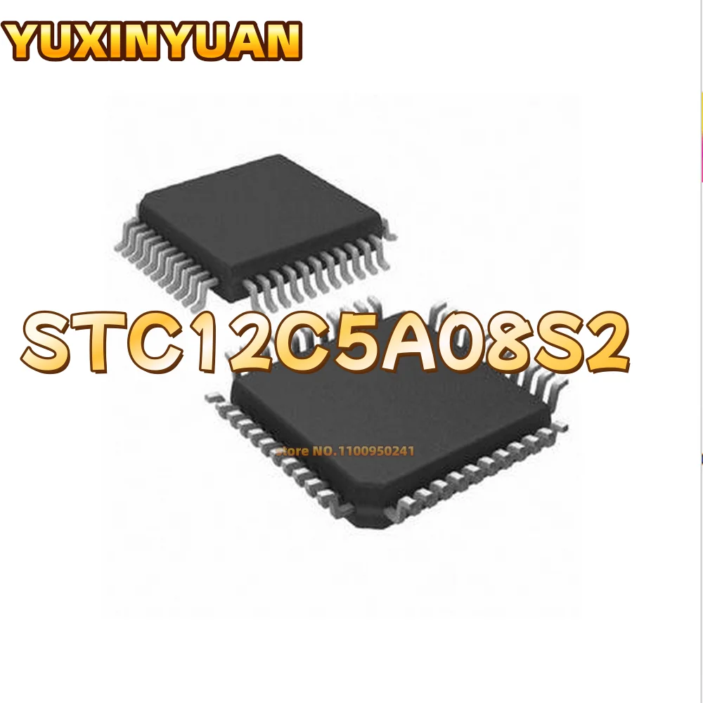 

5PCS STC12C5A08S2 STC12C5A08S2-35I LQFP44 IC NEW IN STOCK YUXINYUAN