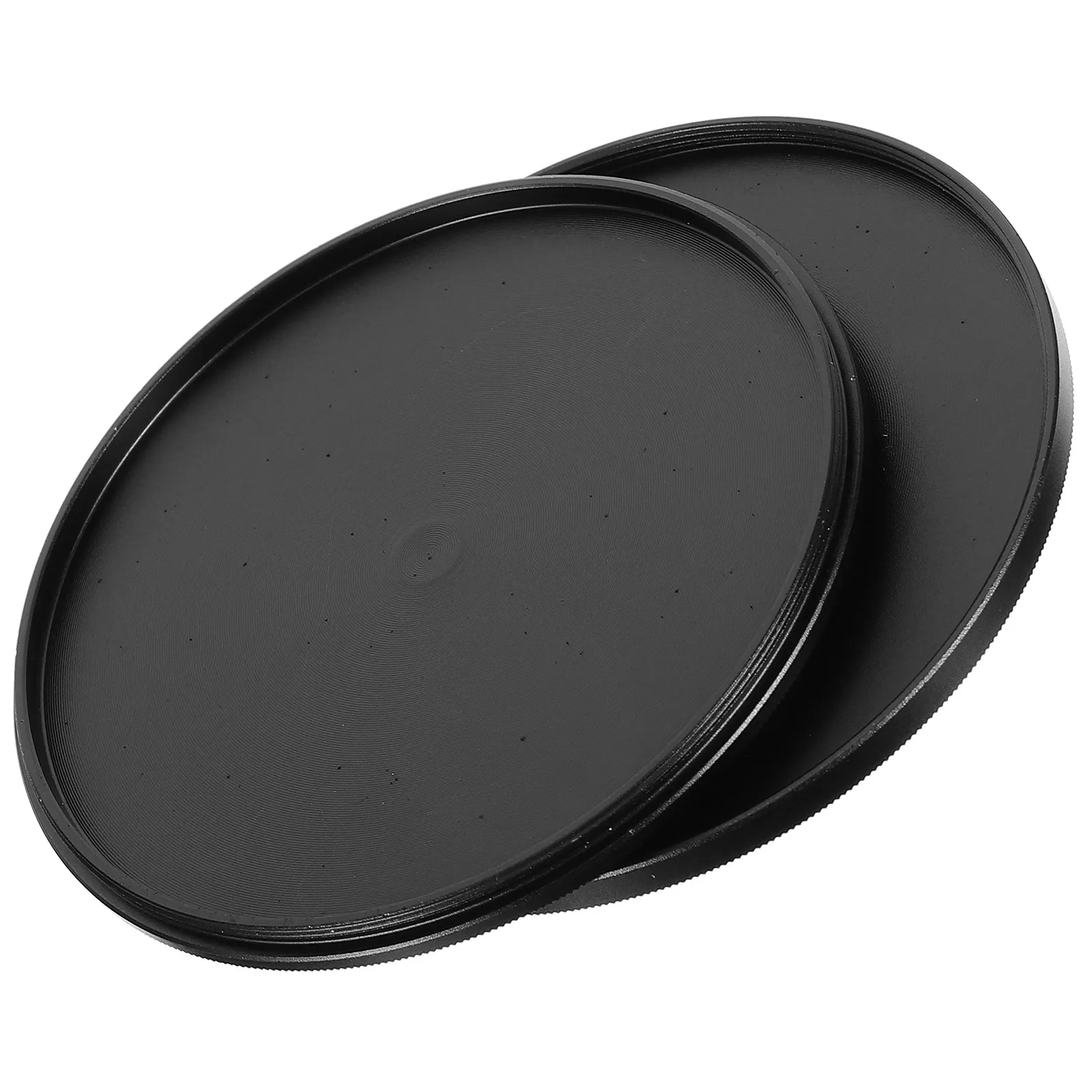 77Mm Stackable Lens Filter Cap Set Uv Protection Cover for Single Or Multiple Filters Dust Scratch Guard Compatible with 77Mm