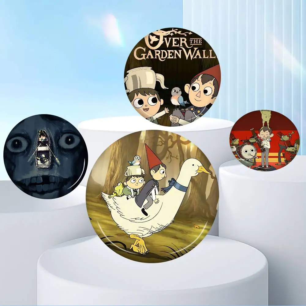 O-Over The G-Garden W-Wall 58mm Cute Series Pins Badge Interesting Cartoon Animals Brooches Backpack Clothes Gift Accessory