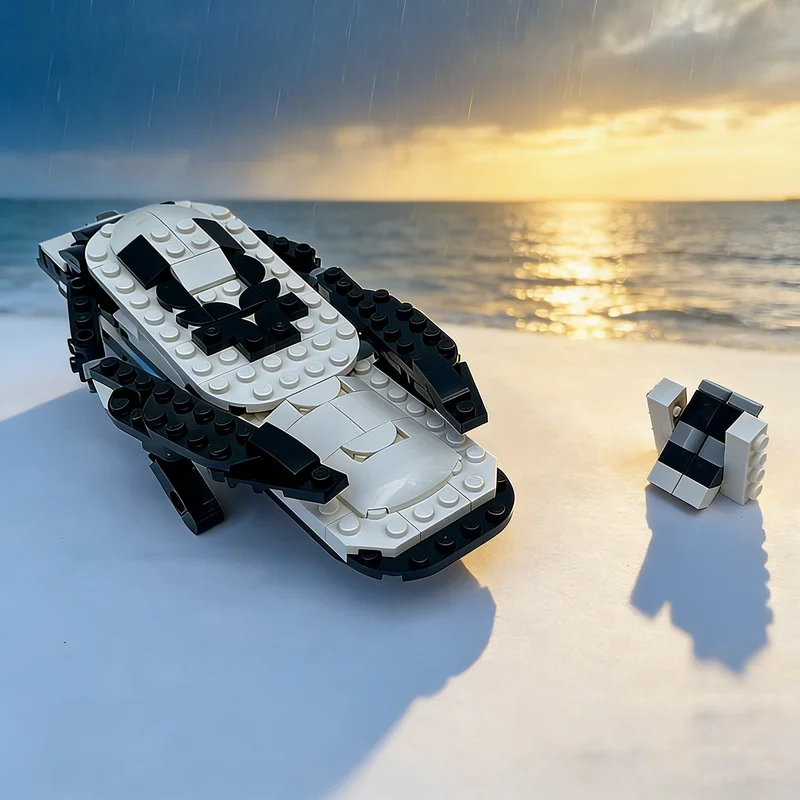 202pcs MOC Ranger Interstellar Space Model Building Blocks Construction Creative Festival Gifts Idea Education Toys Brick