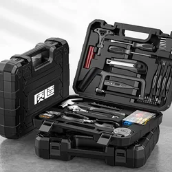 Hardware Electric Toolbox Professional Shockproof Electrician Carpentry Screw Tool Bag Complete Toolkit Hammer Tools Packaging