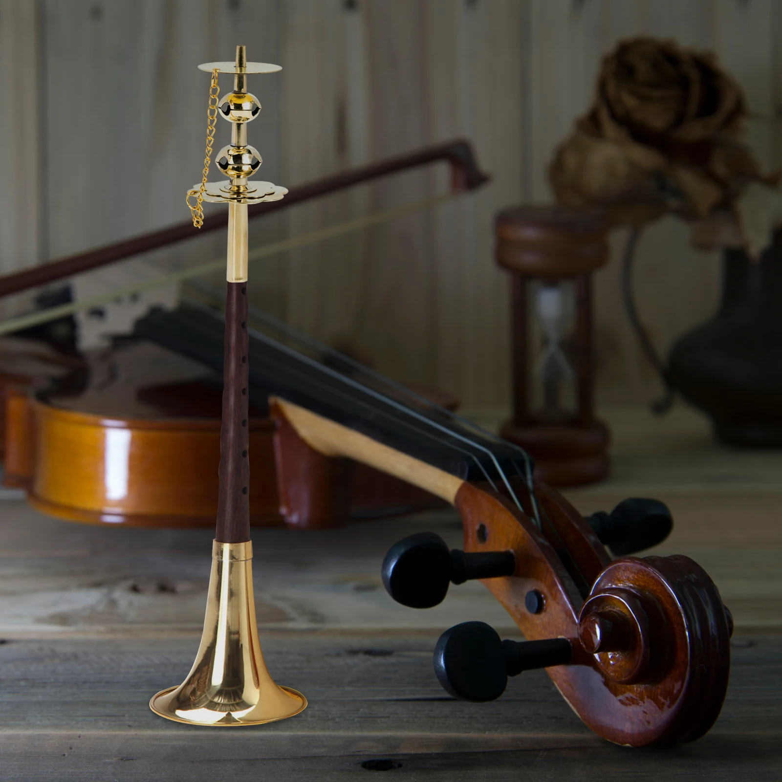 

Copper Suona Core Repairing Accessory Durable Lightweight Portable Suona Pole Core Musical Instrument Supplies