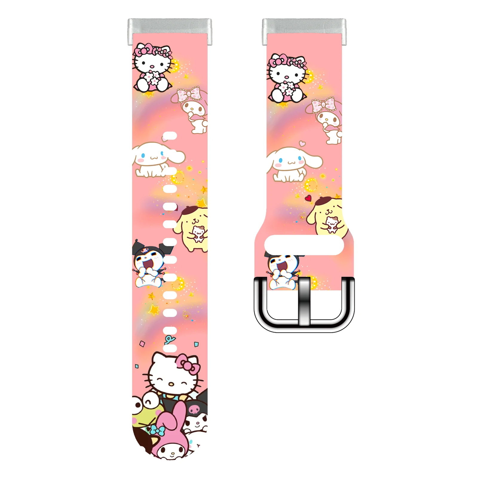 

Sanrio printed strap Fitbit Versa 4/3 Watchband Replaceable Bracelet for Fitbit Sense 2 1 Watch Band for Women as a Gift