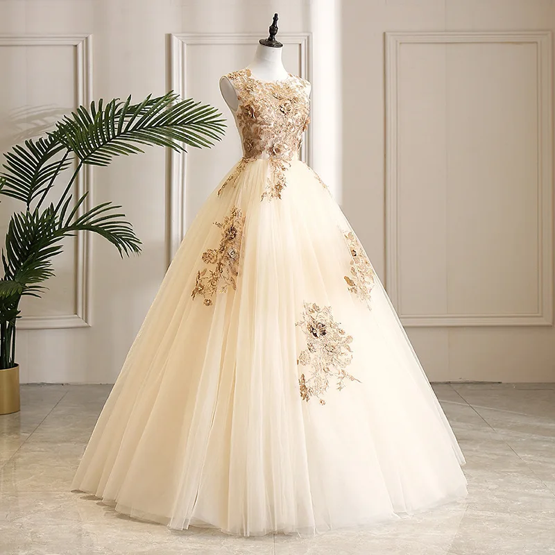 doppia-spalla-in-garza-color-champagne-per-damigella-d'onore-ospite-di-performance-abito-lungo-da-performance-elegante-abito-da-socialite-personalizzato
