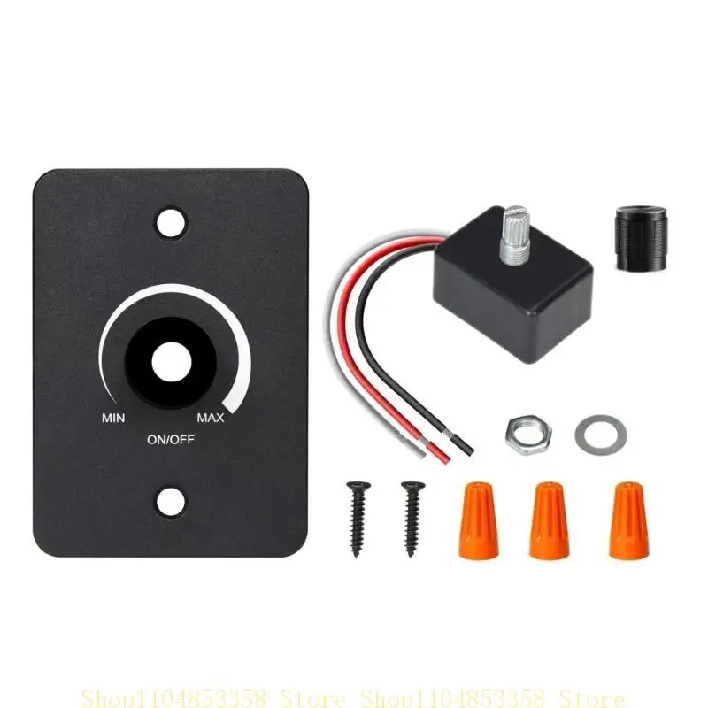 DC12V LED Dimmer Switch Suitable for Marine Travel Trailer Auto Recreational Vehicles No Noise Accurate Dimming Control