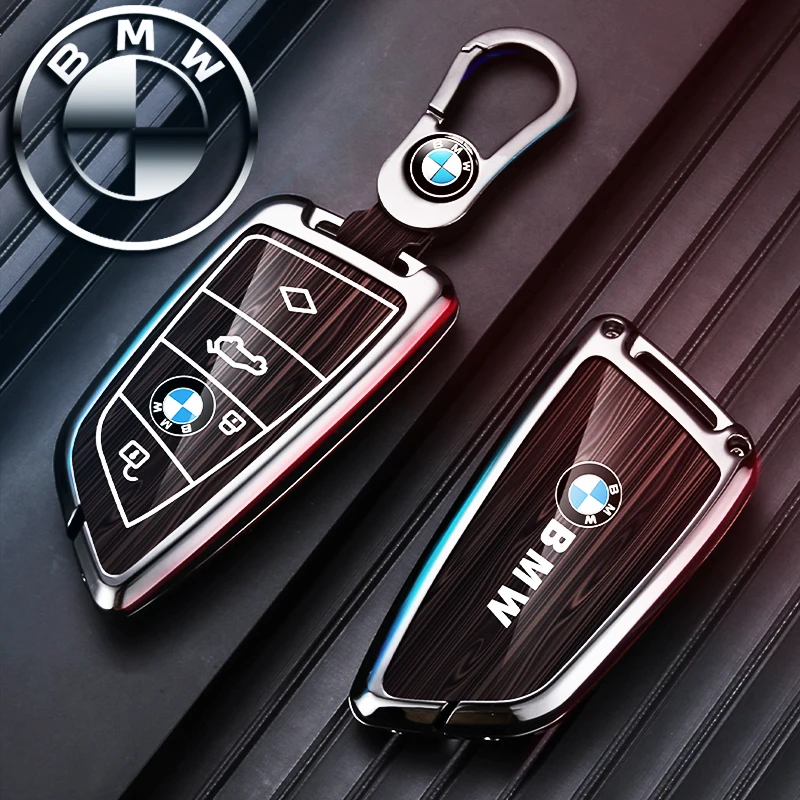 

Car Key Case For BMW X1 X3 X5 X6 X7 1 3 5 6 7 Series G20 G30 G11 F15 F16 G01 G02 F48 Keychain Accessories