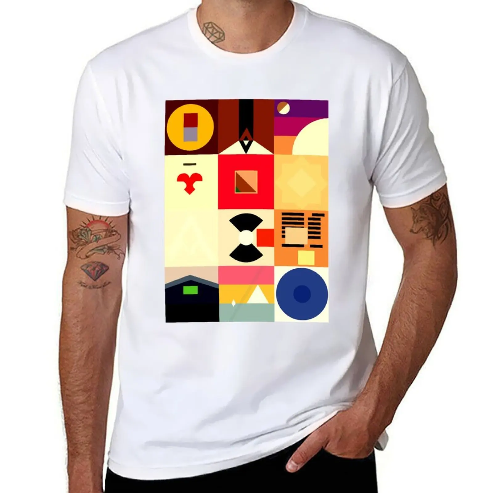 

KANYE WEST DISCOGRAPHY T-Shirt funny t shirts cotton t shirt for man T-Shirt