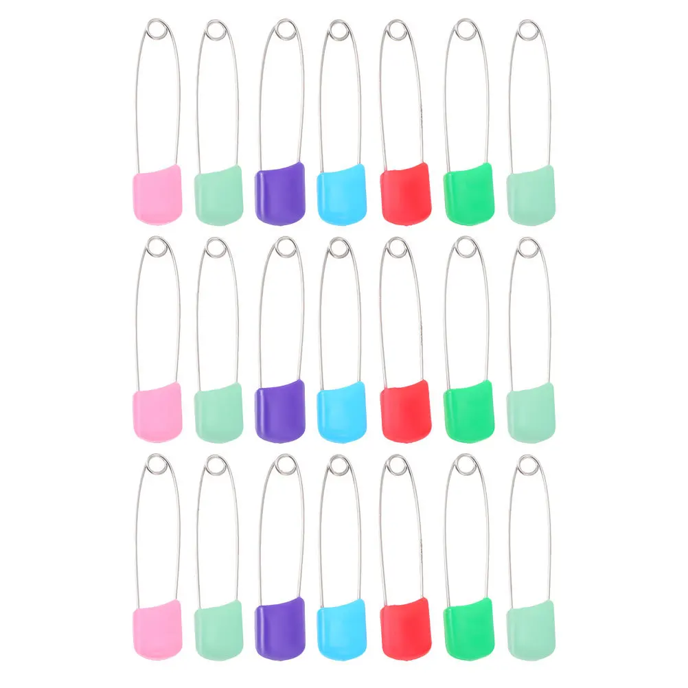 50 個の安全ピンベビーおむつブローチ軽量コンパクト布おむつ洗濯ジュエリークラフト縫製編み物手芸用