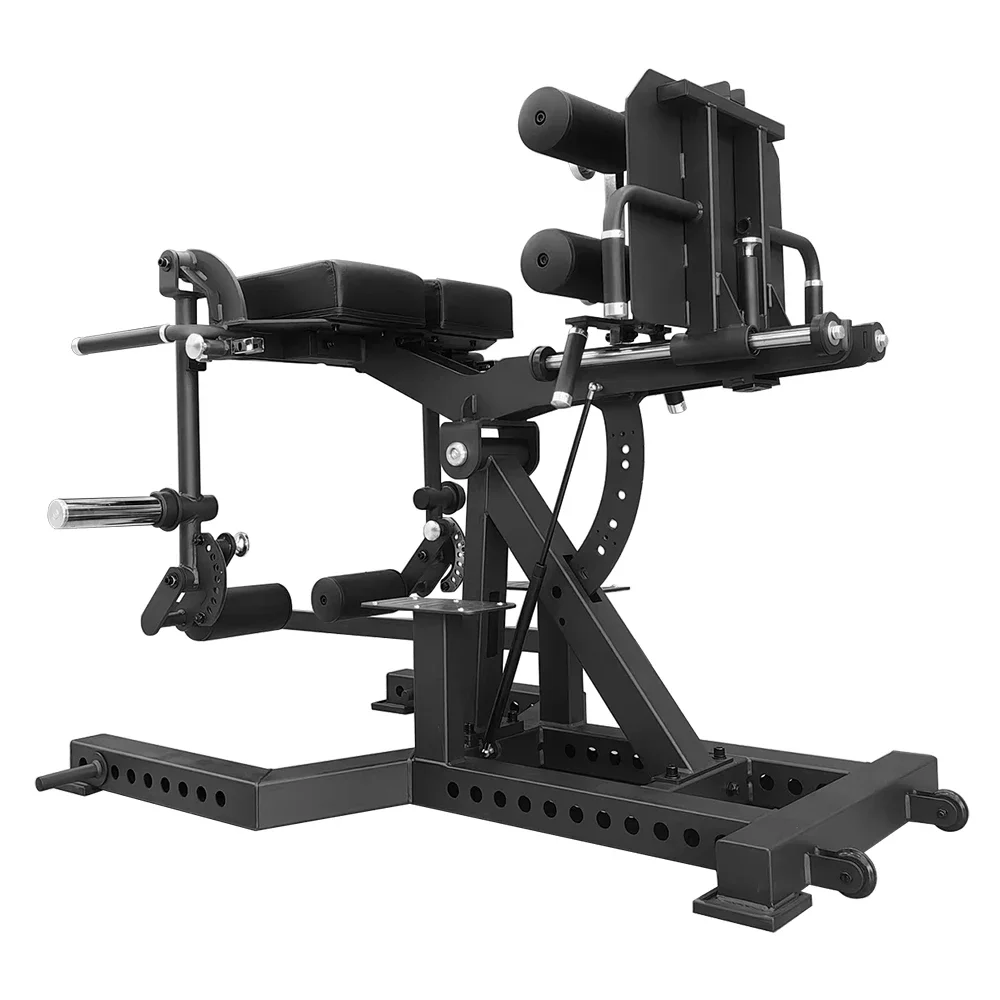 Professional Leg Training Core Heavy Duty Rotary Adjustable Angle Glute Ham Developer Machine for Gym Fitness Workout