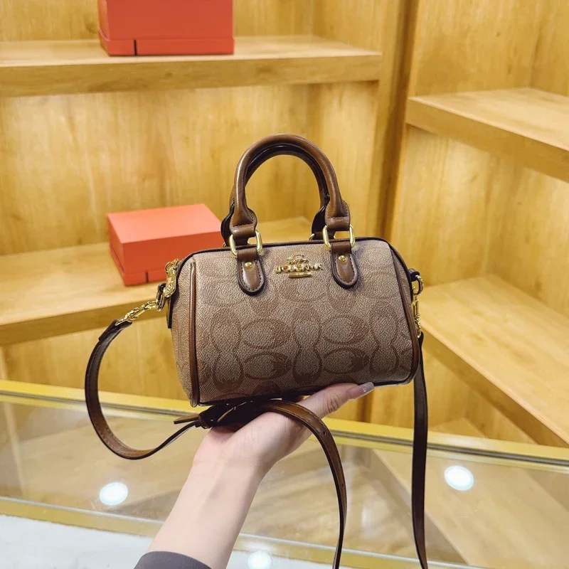 

Fashionable Leather Crossbody Bag Ladies, Premium Shoulder Messenger Purse Designer Inspired Tote Handbag Women
