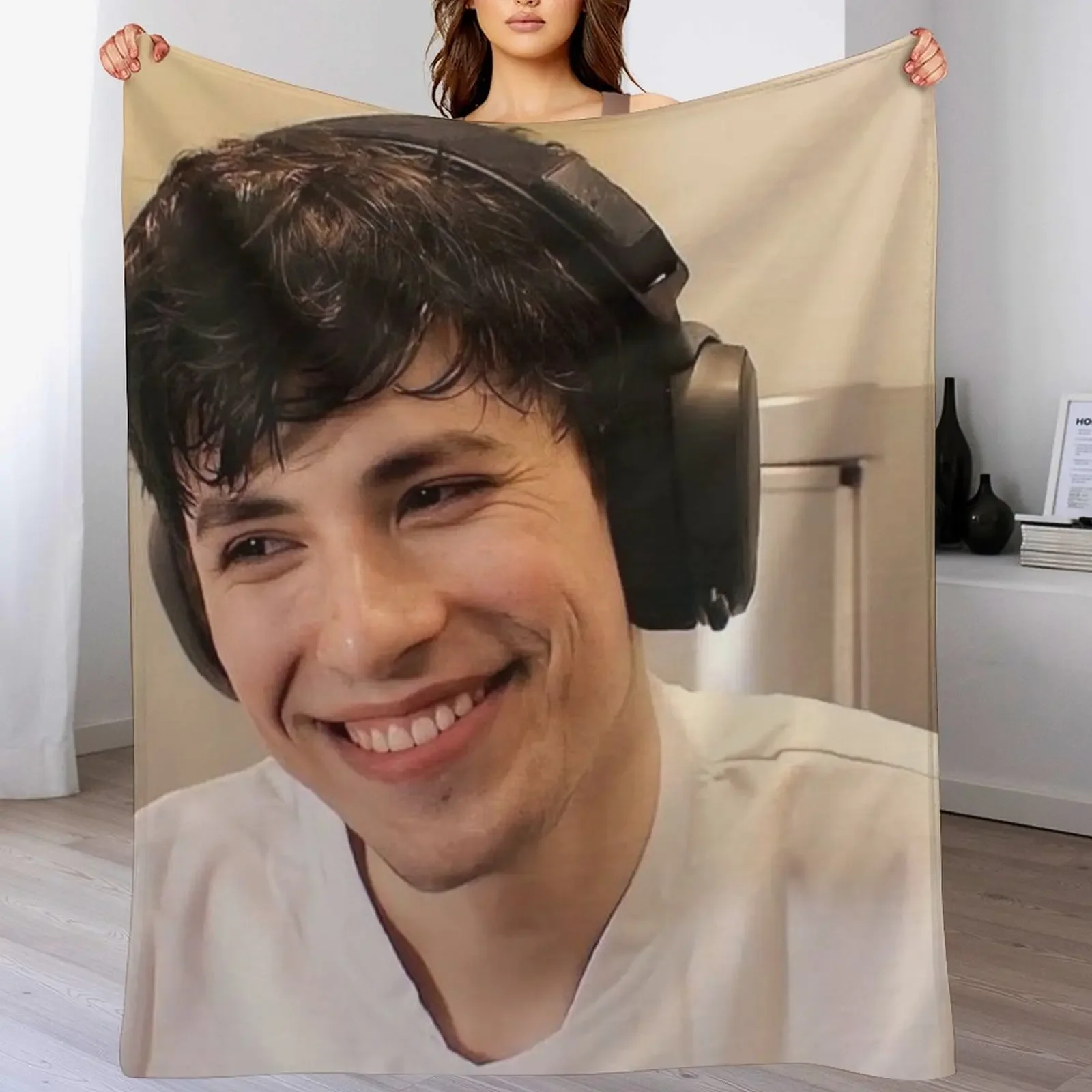 GeorgeNotFound Throw Blanket Shaggy Furry Soft Blanket for Bedroom Living Room