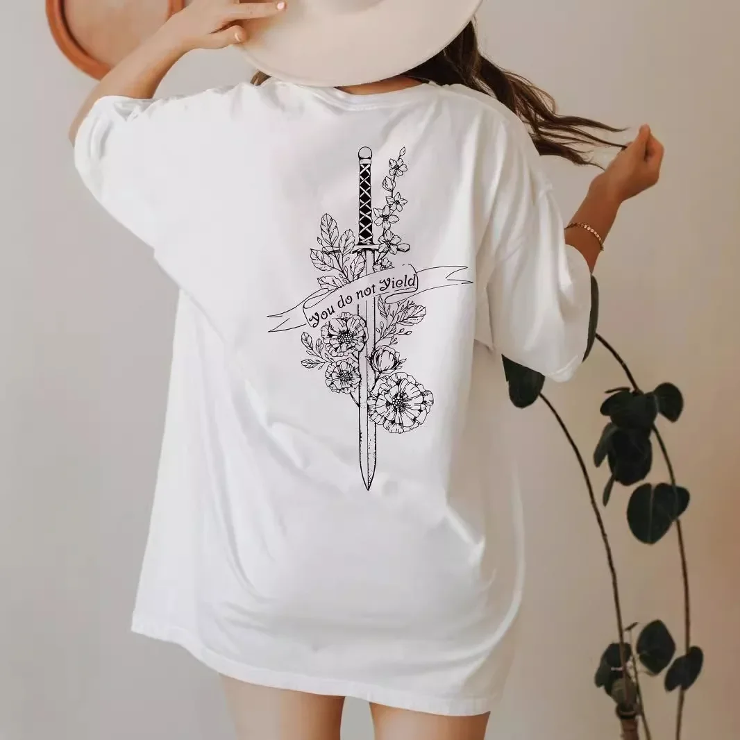 Большие размеры, независимая станция, футболки с короткими рукавами и принтом Amazon, женские окрашенные, потертые, в стиле панк, европейско-американский, M...