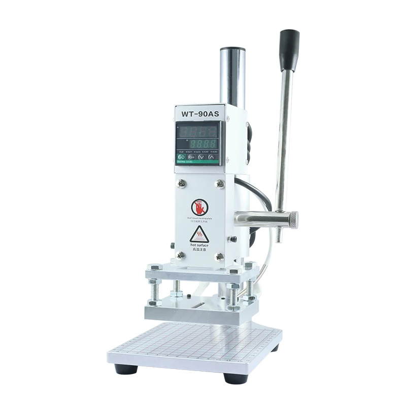 

Semi-Automatic Leather Embossing Foil Heat Press Machine Custom Logo Stamp On Wood PVC Paper New Condition Digital Hot Stamping