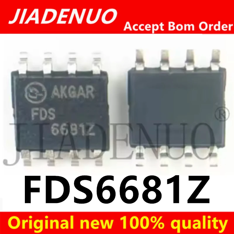 (10pcs)100% New FDS6681Z FDS6681 FDS6679AZ FDS6679 SOP-8 Chipset