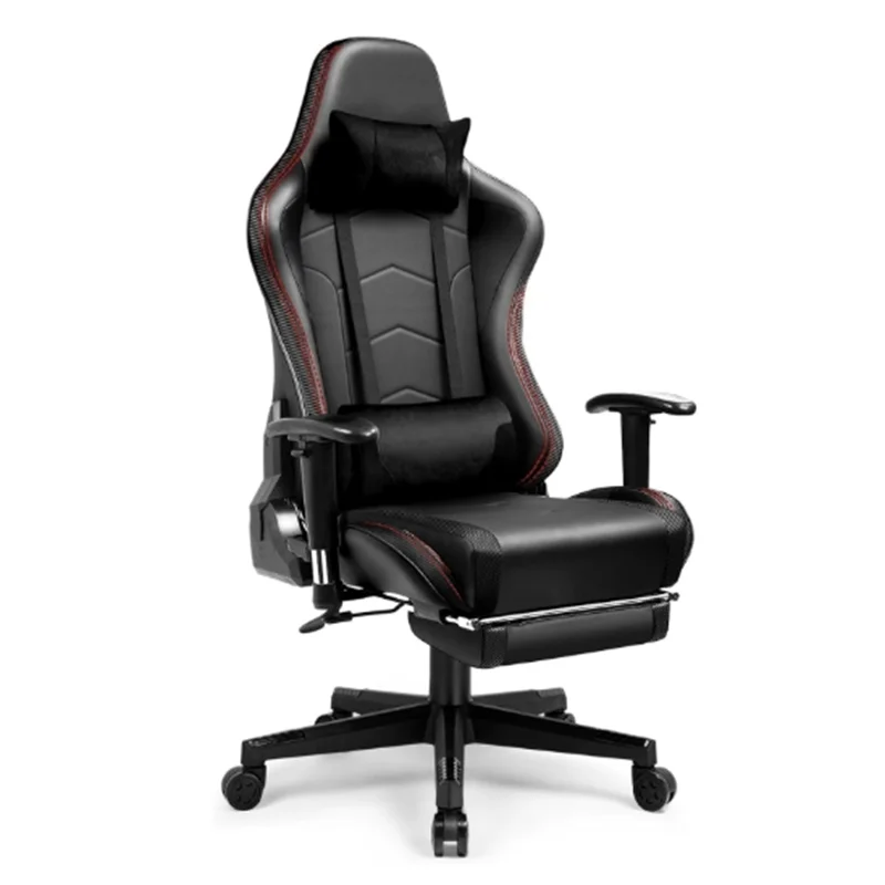 

Wholesale Cheap High Quality Racing Chair Office Computer Gamer Gaming Chair With Foofrest and Lightspromote sales