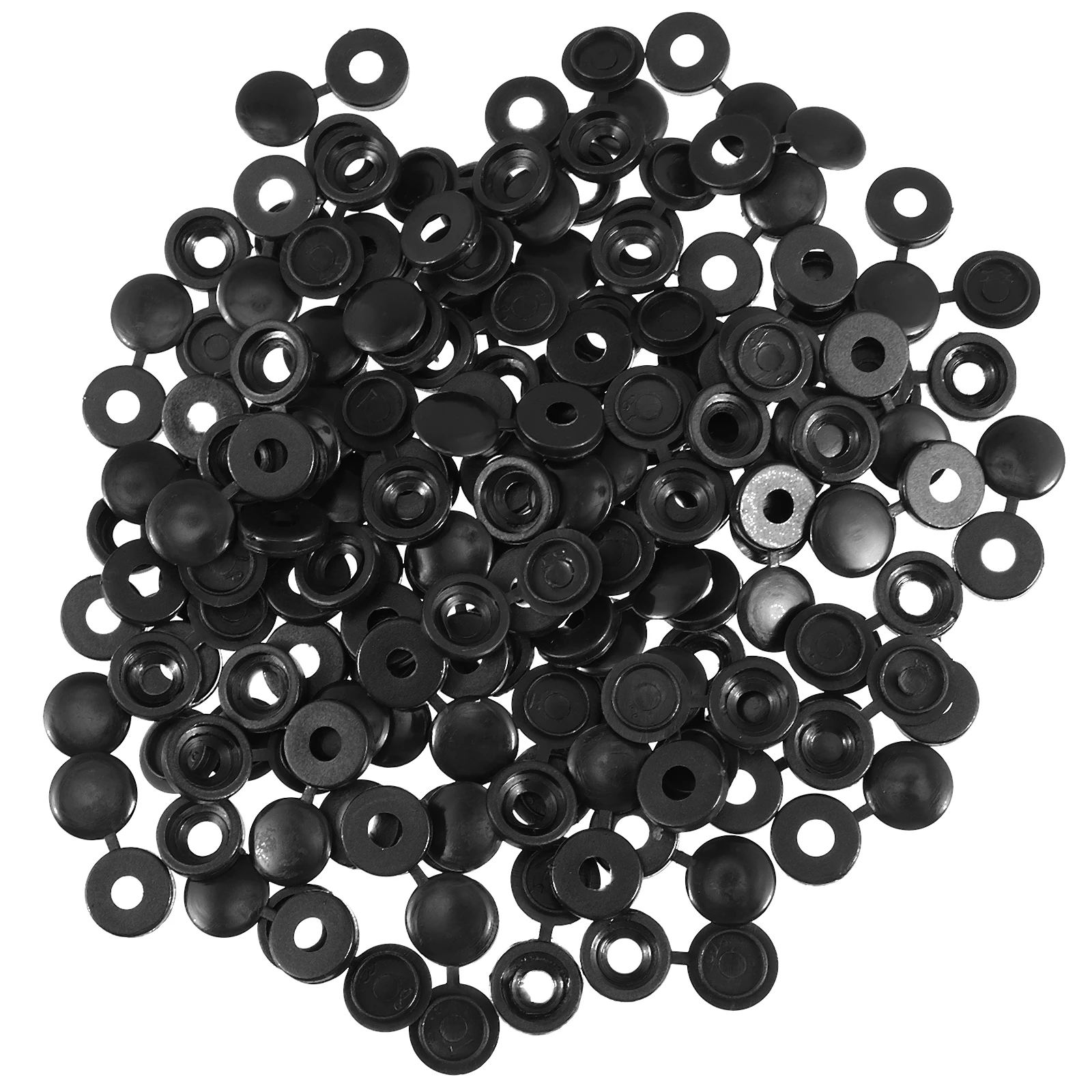 

200 Pcs Hardware Protective Cover Durable Screws Cover Caps Plastic Screws Caps Lightweight Car Snap Hinged Storage