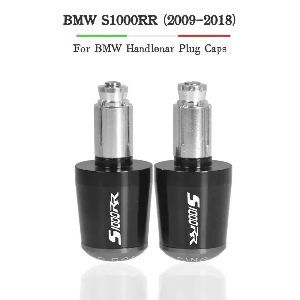 Motorcycle Grips Bar End For BMW S1000RR 2009 2010 2011 2012 2013 2014 2015 2016 2017 2018 Handle Handlebar Plug End Cap Grip