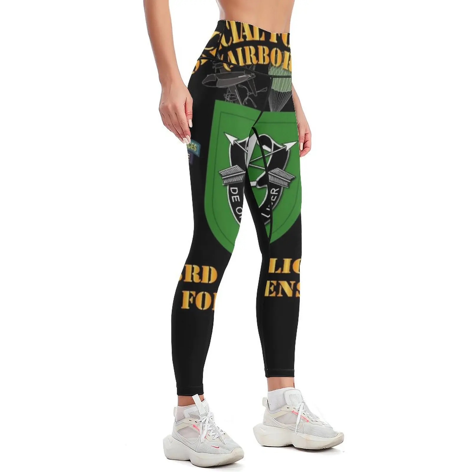 Women's Fitness Leggings, SOF-3rd, Bn, 10th SFG-Ft, Devens, MA, Roupa de Ginástica