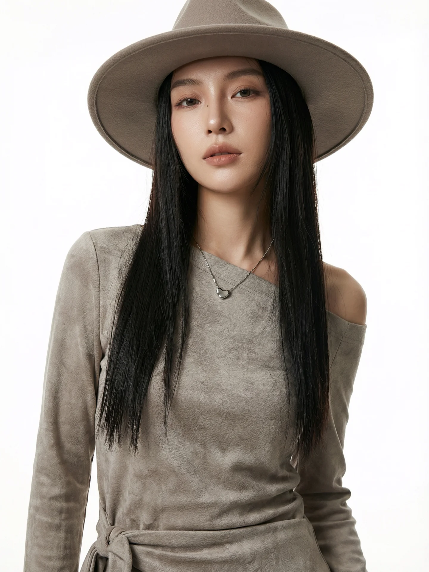 

Женская футболка свободного кроя Civibe с длинным рукавом, утягивающая, с завязками на талии, с дизайном на плечах, удобная, для весеннего сезона