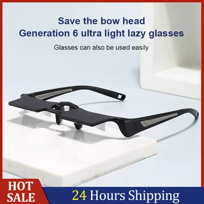 

Amazing Lazy Periscope Horizontal Reading TV Sit View Glasses On Bed Lie Down Bed For Lying Down Watching TV Refractive Glasses