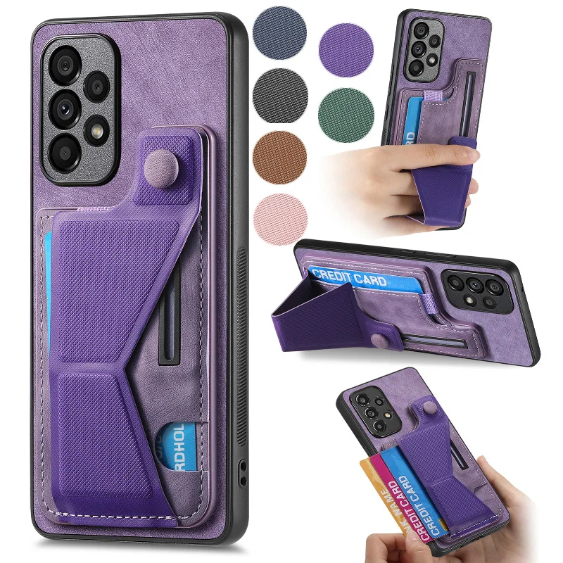 

Bracket Phone Case For OPPO A2 A1 Pro F19 K11 K10X A98 A97 A96 A93 A78 A77s A72 A57 A54 A17 A16 A15 A33 A32 A53s A52 A72 A92