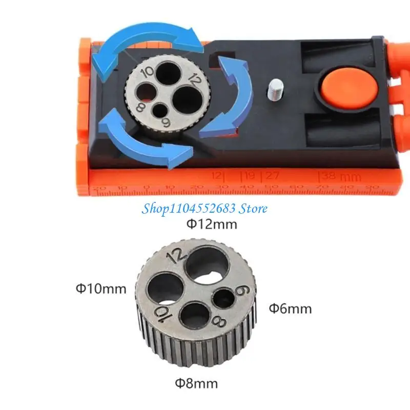 Y6GD Pocket Hole bolsillo Dowelling Punching Holeing Hole Locator