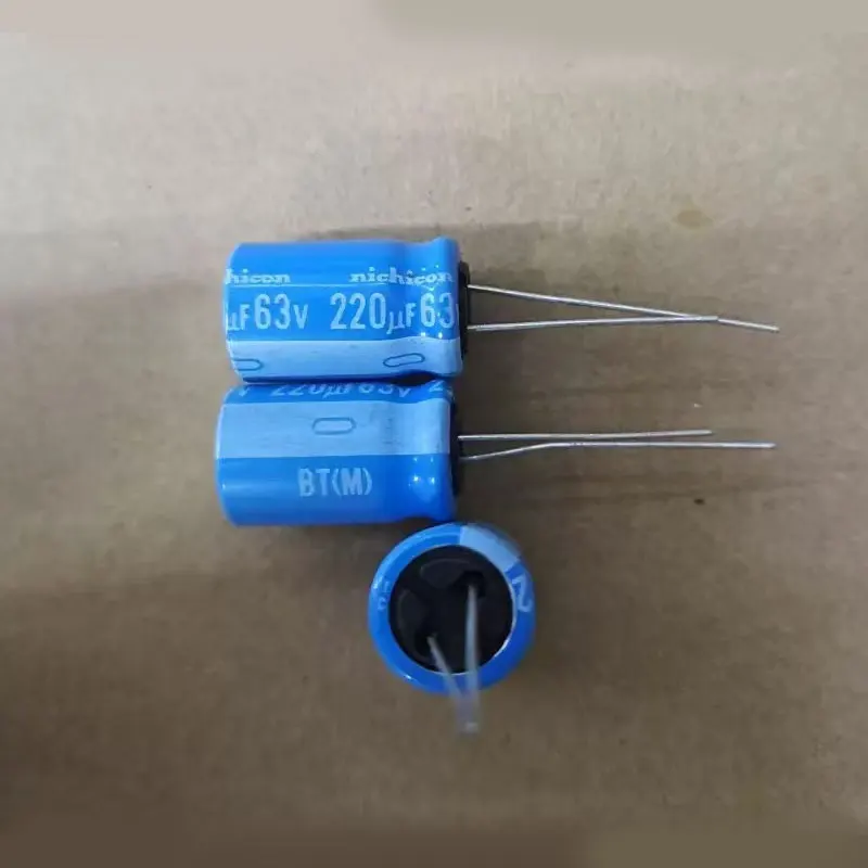 200PCS Direct Plug Aluminum Electrolytic Capacitor 63V 220UF/470UF BT series 13x20mm 125 119