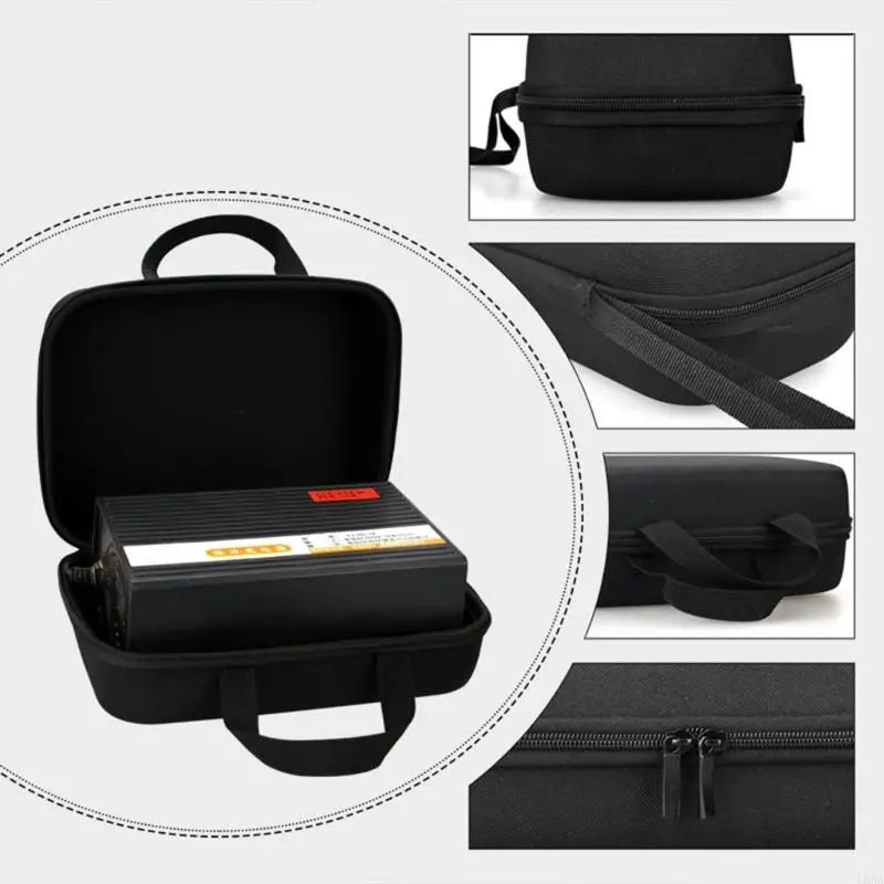 2025 New Small And Lightweight Storage Solution with Soft Padding Carry Case for Electric Car Computer Power Supplies
