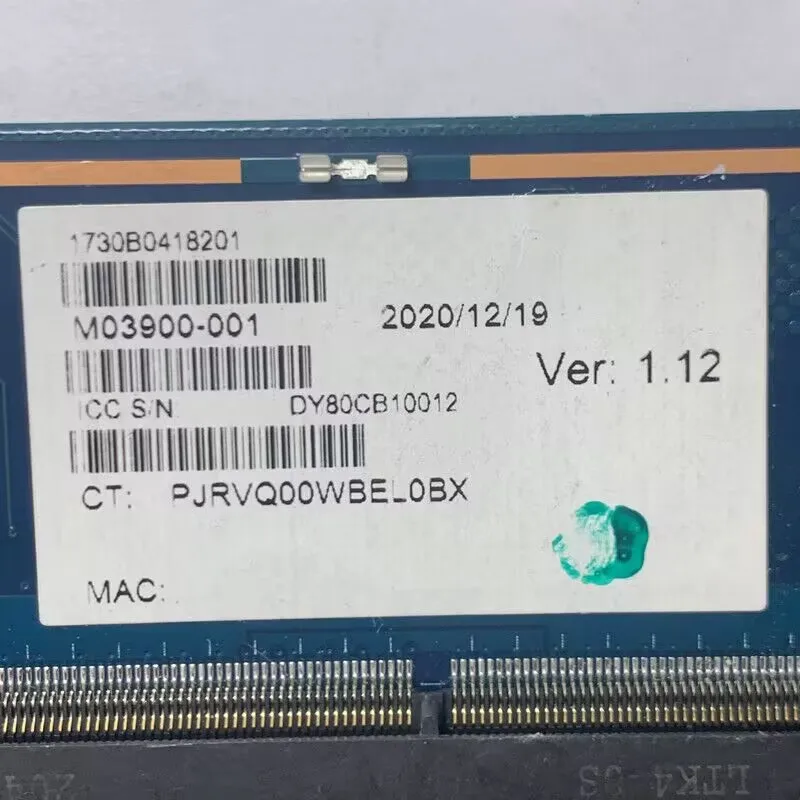 

For HP 830 G7 Laptop Motherboard M03900-001 M03900-501 M03900-601 6050A3142001-MB-A01(A1) W/SRGP1 I7-10810U CPU 100%Working Well