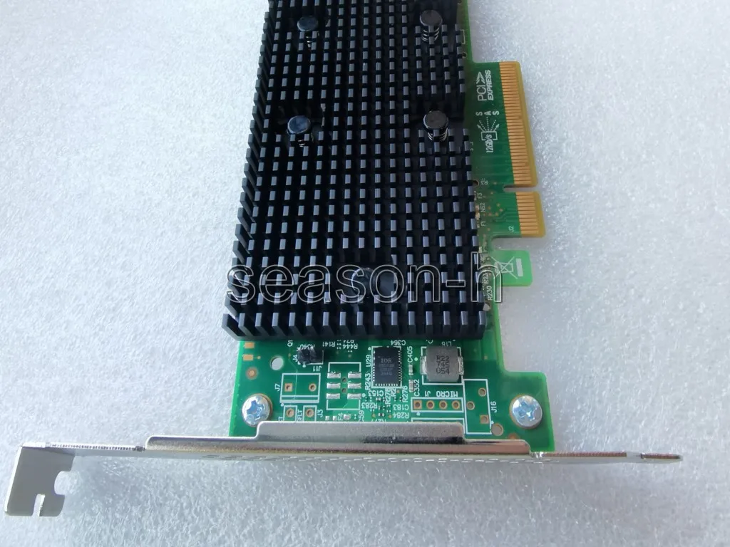 NVME HDD 지지대 SATA SAS HBA 컨트롤러, RAID 12 Gbps PCIe 16 포트, 9400-16i