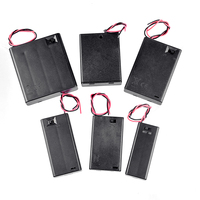 New AAA Power Bank Cases 2X 3X 4X  DIY Battery Holder Storage Case Box With On/Off Switch 9V PP3 Battery Wire Leads Container