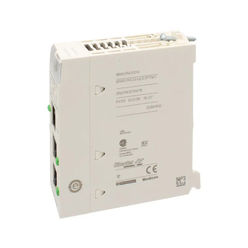 PLC وحدة وحدة المعالجة المركزية وحدة Modicon X80 ريو قطرة E/IP الأداء BMXCRA31210