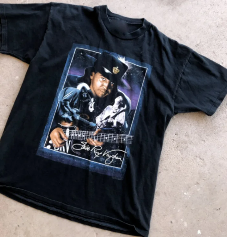 

Stevie Ray Vaughan T Shirt, New Color, HOT Gift Dad - Mom Gift, NEW CUTE