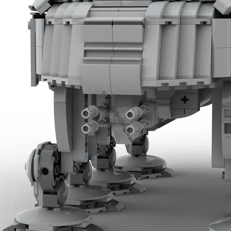 Nuovo 2105 Pz Famosa Star Battle Movie Moc All Terrain Artiglieria Pesante Fai Da Te Idee Creative Giocattoli Per Bambini Regali Di Compleanno Puzzle Personalizzati