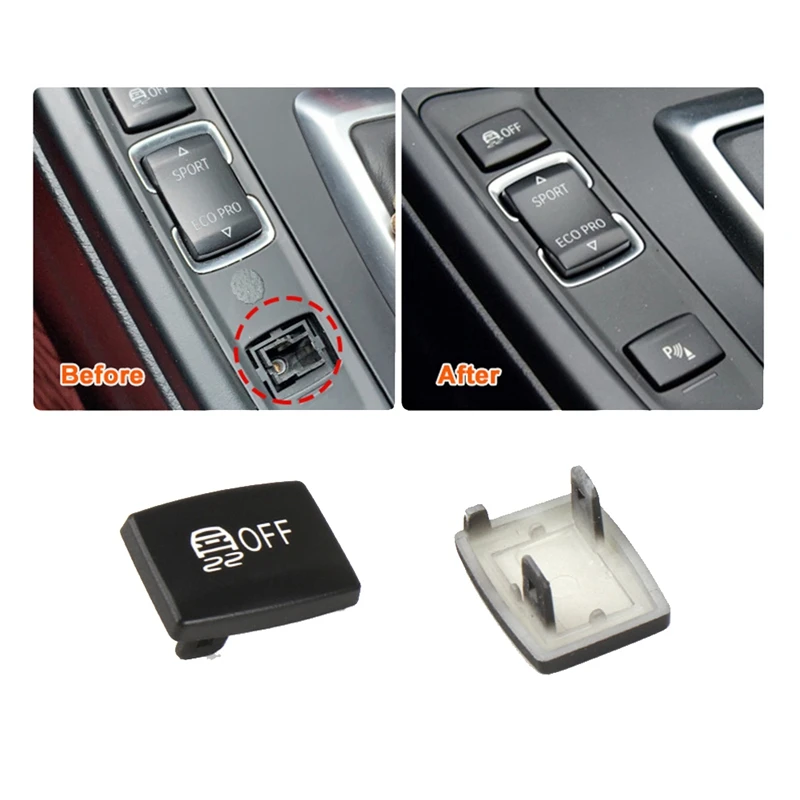 3Pcs Car Console Sport ECO Pro Switch Button ESP Antislip Radarsensor For BMW F20 F21 F22 F23 F30 F34 F35 F32 F33