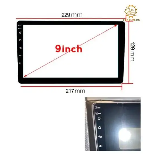 

1PC 9 Inch Car Radio Stereo DVD Touch LCD Screen Replacement For TEYES CC2 CC3 In Dash Navigation Display Glass Panel