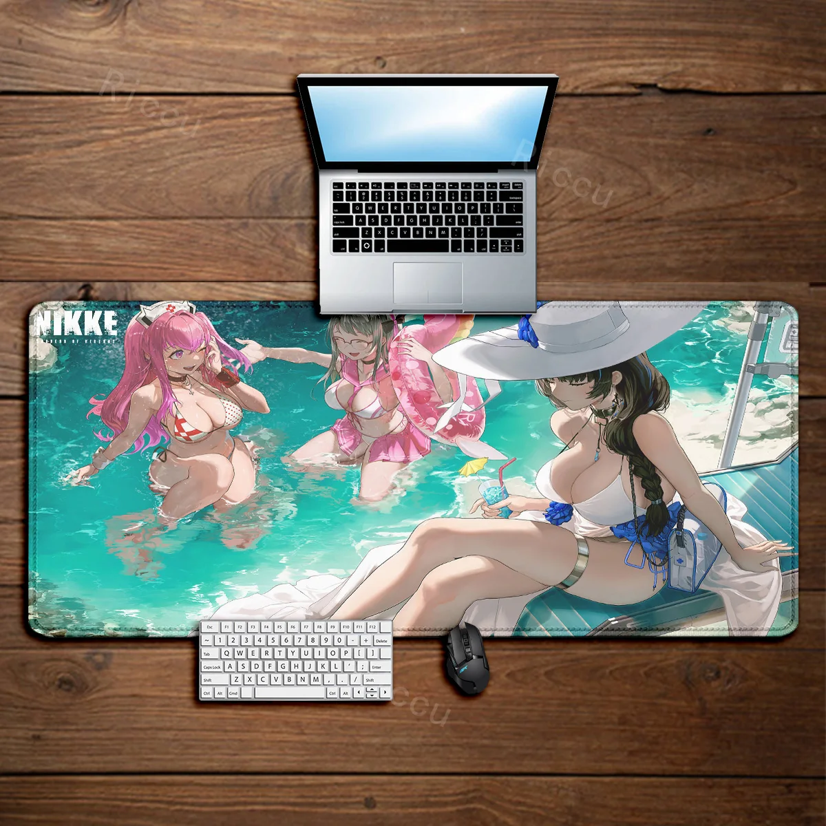 

game Goddess of Victory Nikke Large mouse pad Gaming Accessories Mouse Mat XXL Keyboard Mat PC Gamer Desk Pad teclado mousepad