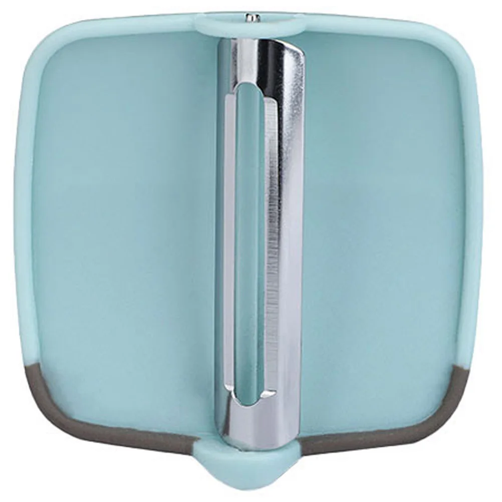 

Kitchen Peeler Finger Style Stainless Steel Heavy Duty for Potato Apple Carrot Cucumber Garlic Peeling Comfort Grip Lightweight