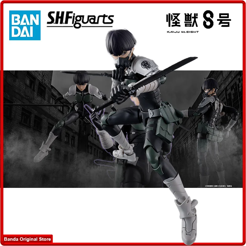 100% In Stock Original Bandai S.H.Figuarts SHF Soshiro Hoshina Kaiju No. 8 Anime Action Collection Figures Model Toys