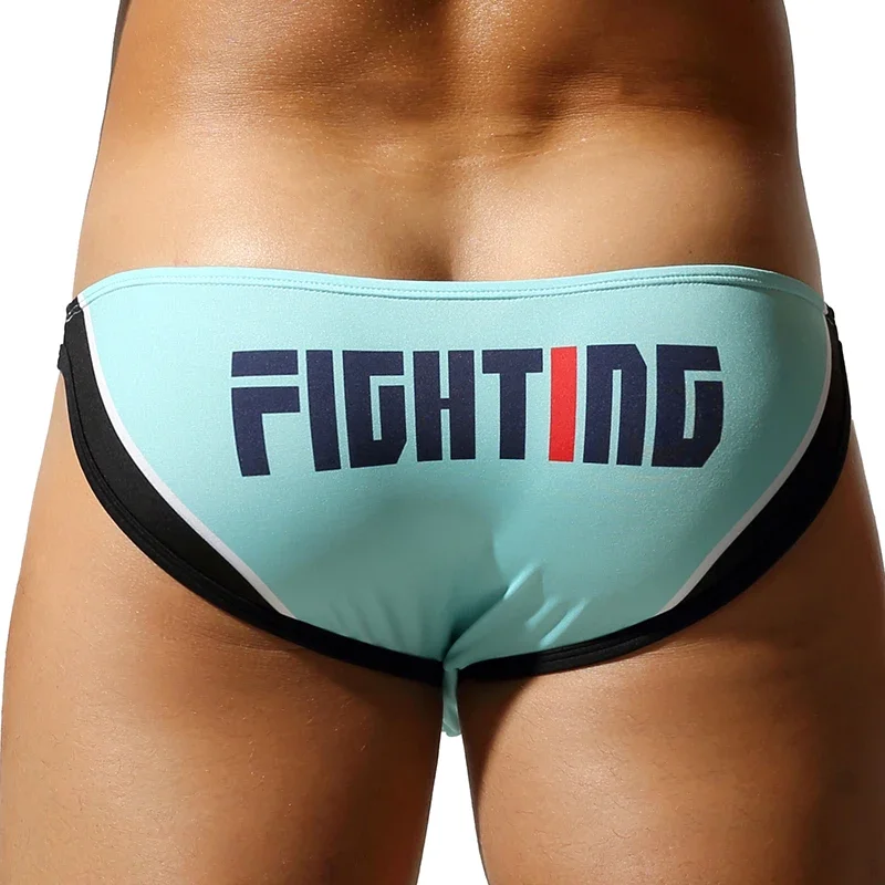 SEOBEAN Men's Low-Rise Briefs U-Pouch Design Fashion Trendy Sexy Underwear Comfortable Modern Men's Bikini Briefs