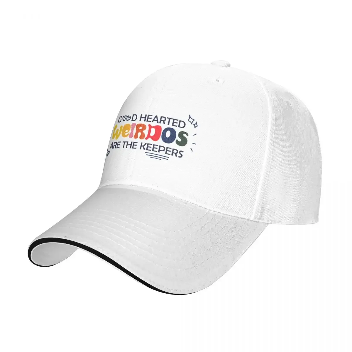 Good Hearted Weirdos Are Keepers Thasmin Quote Thirteen Exterminate Cap Baseball Cap designer hat Golf wear mens hat Women's