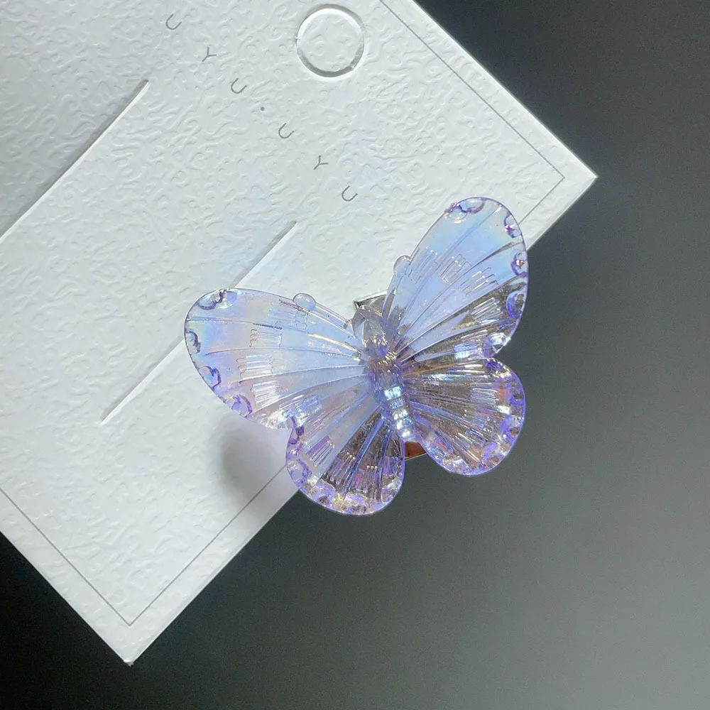

New Cute Butterfly Hair Clip Bangs Clips Mini Mermaid Butterfly Hair Clips Hair Accessories Butterfly Duckbill