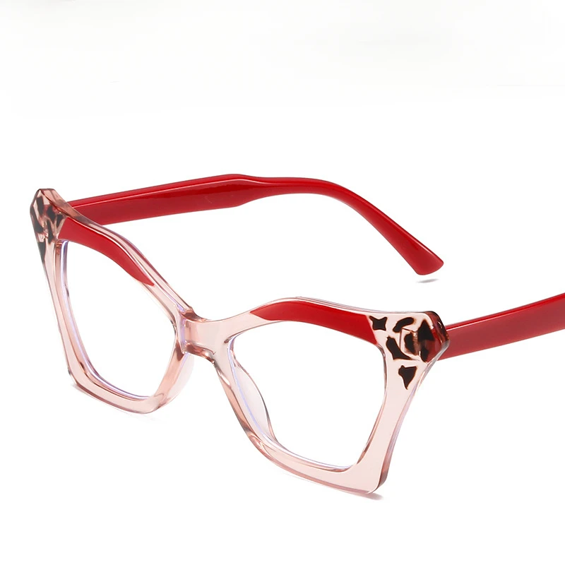 Cat Eye Glasses Optical Frame Women Blue Light Blocking Eyeglasses Brand Designer Spectacles Computer Glasses Eye Protection New