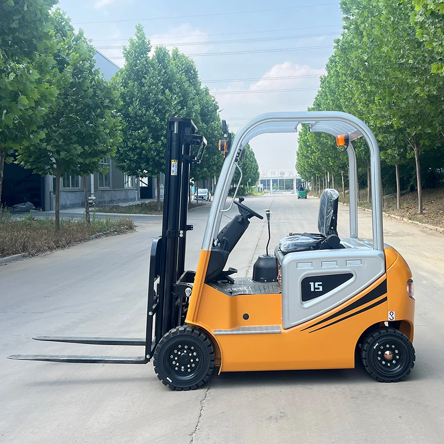 رافعة شوكية كهربائية 1.5 طن تعمل ببطارية ليثيوم معتمدة من CE للوجستيات المصانع في المستودعات #1