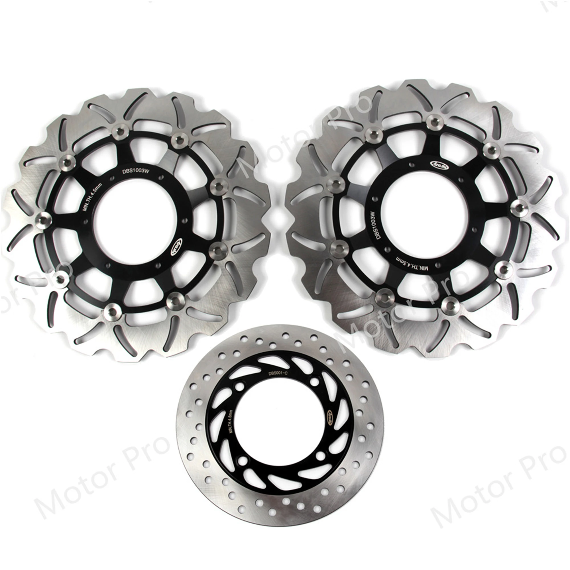 Front Rear Brake Disc Disk Rotor For Honda CB900F HORNET 2002 - 2006 Kits Motorcycle CBF CB F 900 CB900 900F 2003 2004 2005 GOLD