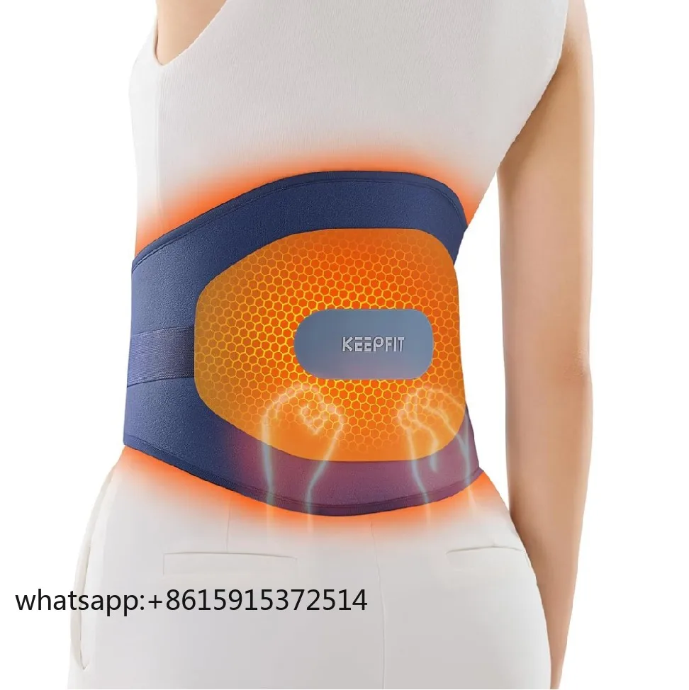

TLCRETE Graphene Heated Lumbar Belt Heating Relief Waist Massager Warming Pad for Waist Pain