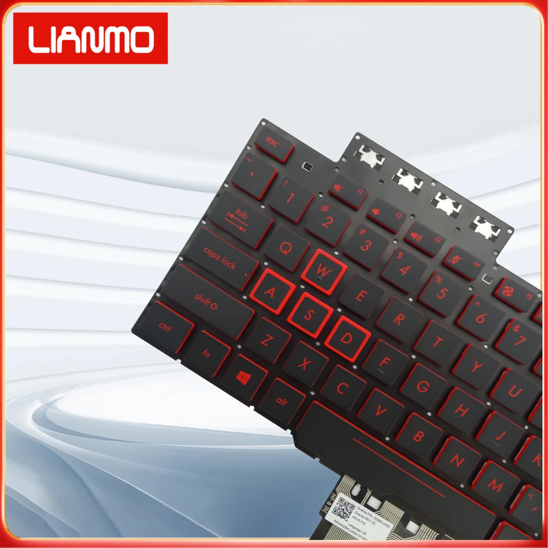 US Laptop RGB Keyboard For ASUS ROG FX504 FX504GD FX504GE FX504GM GL703 GL703V FX80 GL504 GL504GV GL504G GL504GM FX505 FX86