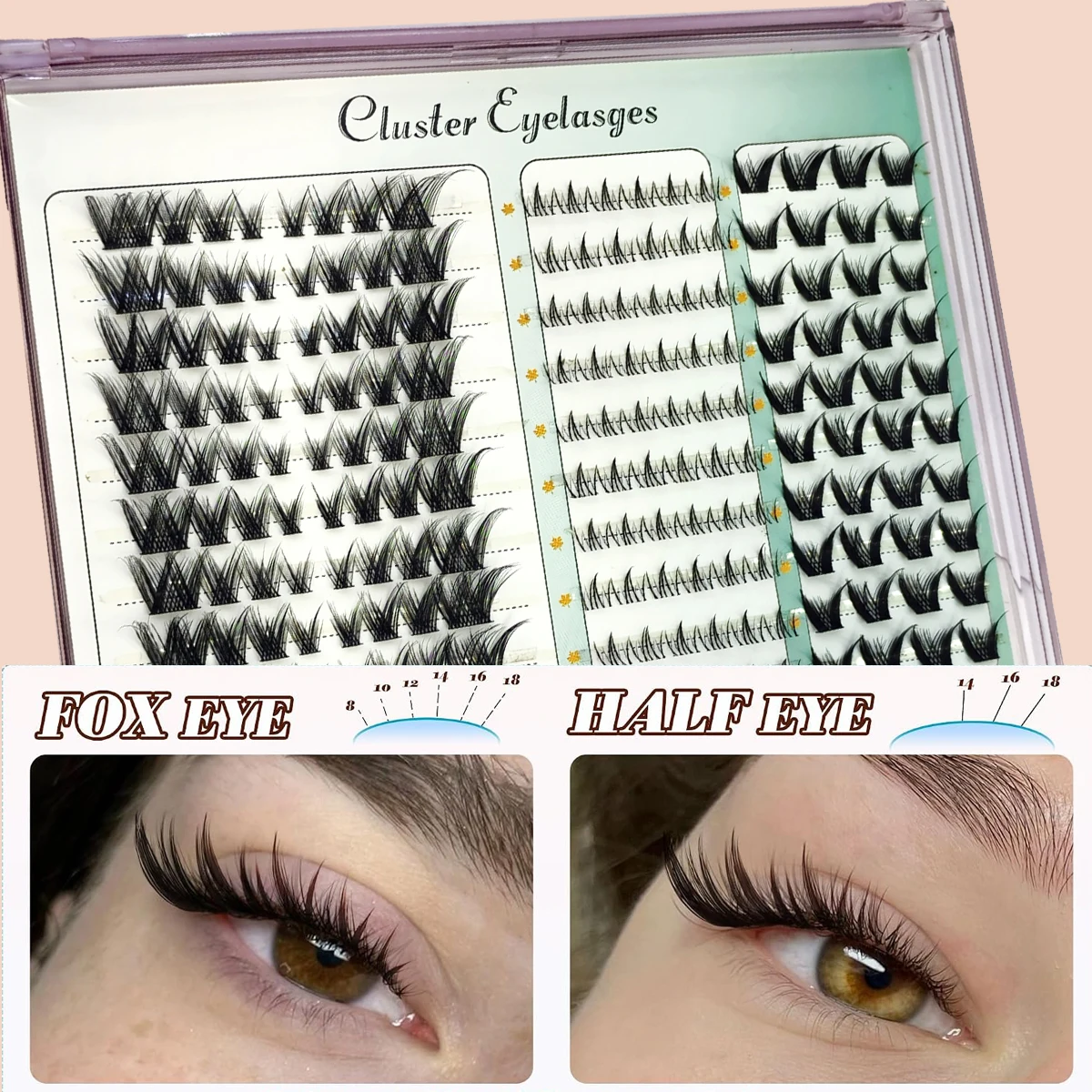 30rows Manga Lash Clusters Ani - Eyelash Extension Full Set ulasan dan harga