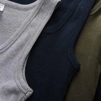 Hot Sale Men's Sleeveless Breathable Fitness Vest Basic Elastic Tank Top Men's Cotton Bodybuilding T-shirt Classic Color Clothes 4 Hot Sale Men's Sleeveless Breathable Fitness Vest Basic Elastic Tank Top Men's Cotton Bodybuilding T-shirt Classic Color Clothes 4