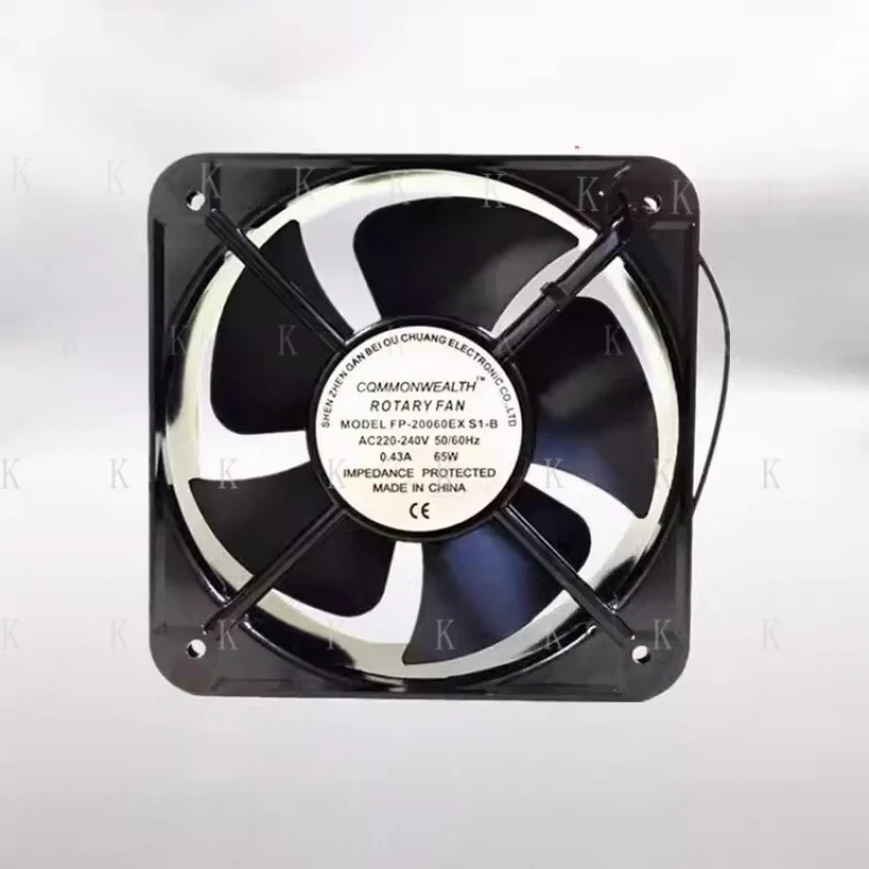 

C ДЛЯ 1 шт. FP-20060EX-S1-B 20060 AC220V-240V 0,43A 65 Вт 20 см осевой вентилятор охлаждения